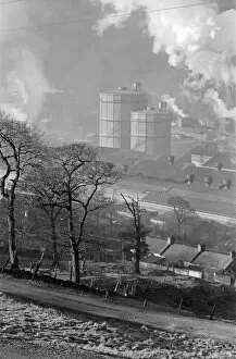 Sunday Mirror Gallery: British Steelworks of Ebbw Vale, Wales, 11th March 1971. Face of Britain 1971 Feature