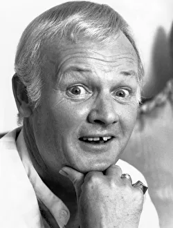 British television actor John Inman, star of the political comedy series Are You being British television actor John Inman, star of the political comedy series Are You being