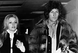 Britt Ekland actress with Lord Lichfield in 1970 Britt Ekland actress with Lord Lichfield in 1970