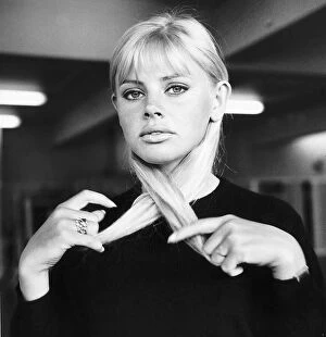 Images Dated 23rd July 1996: Britt Ekland actress is to star in an ABC play called A COLD PEACE
