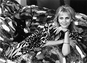Britt Ekland know married to rock drummer Slim Jim McDonnell Britt Ekland know married to rock drummer Slim Jim McDonnell