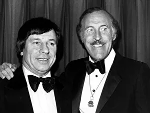Bruce Forsyth pictured with Lakeside Club owner Bob Potter February 1982