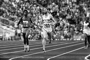 Images Dated 3rd September 1972: Bruce Ijirighwo and David Jenkins in the 400 metre race during the 1972 Olympic Games in