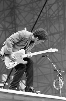 Images Dated 21st June 1988: Bruce Springsteen in Concert, Villa Park, Birmingham, Tuesday 21st June 1988