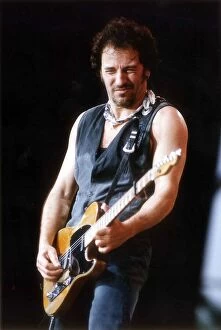Images Dated 22nd May 1993: Bruce Springsteen May 1993 - the Boss at Milton Keynes Bowl