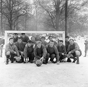 00244 Gallery: Burnley squad playing seven-a-side at the clubs all-weather pitch at Gawthorpe