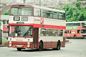 Images Dated 6th September 1994: Buses in Liverpool, 6th September 1994