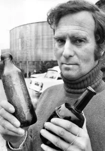 Businessman Gordon Litherland travelled from Bruton--on-Trent to Newcastle to buy bottles Businessman Gordon Litherland travelled from Bruton--on-Trent to Newcastle to buy bottles