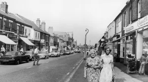 Bustling Earlsdon Street Coventry 20th August 1976 Bustling Earlsdon Street Coventry 20th August 1976