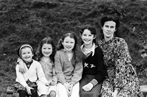 Images Dated 22nd January 1981: Campaigner Victoria Gillick with some of her children. 22nd November 1981
