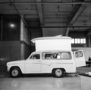 Images Dated 2nd January 1970: Camping: Van: Olympias Camping and Caravan Exhibition