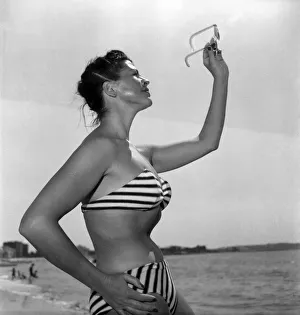 Cannes film Festival 1953 Actress Charlotte Laing D3118-025 Cannes film Festival 1953 Actress Charlotte Laing D3118-025