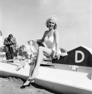 Cannes Film Festival 1953. Actress Roxanne Tunis. D3118-033 Cannes Film Festival 1953. Actress Roxanne Tunis. D3118-033