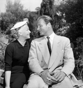 Cannes Film Festival 1953. Lana Turner and Lex Barker. D3118-058 Cannes Film Festival 1953. Lana Turner and Lex Barker. D3118-058