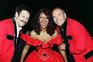 Images Dated 6th July 1996: CANNON AND BALL WITH SHEILA FERGUSON AT BLACKPOOL Rock With Laughter Show Grand Theatre