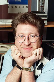 Images Dated 14th February 1995: Capital Radio DJ Neil Fox, also known as Dr. Fox or Foxy, in the Capital FM Studio