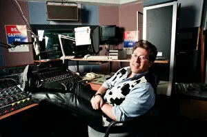 Images Dated 14th February 1995: Capital Radio DJ Neil Fox, also known as Dr. Fox or Foxy, in the Capital FM Studio