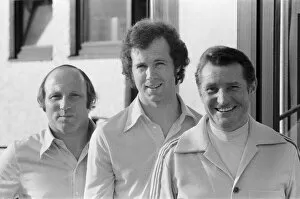 Images Dated 8th May 1975: Captains All, 3 of West Germany post war captains, (left to right