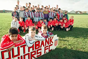 Captains of the Southbank Juniors Football Club Teams from left to right: Iqbal Sangha Captains of the Southbank Juniors Football Club Teams from left to right: Iqbal Sangha