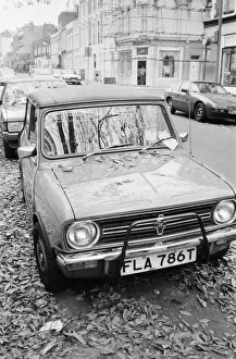 Car owned by Koo Stark outside flat in Abingdon Road, Kensington Car owned by Koo Stark outside flat in Abingdon Road, Kensington