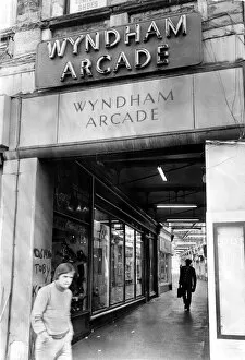 Images Dated 13th April 1972: Cardiff - Arcades - Wyndham Arcade -13th April 1972 - Western Mail