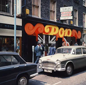 Carnaby Street, London. Pop Boutique. 24th May 1968 Carnaby Street, London. Pop Boutique. 24th May 1968