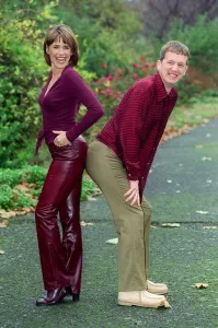 Carol Smillie TV Presenter November 1998 Who has been voted Rear Of The Year Carol Smillie TV Presenter November 1998 Who has been voted Rear Of The Year