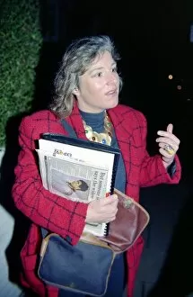 Carol Thatcher November 1991. Carol Thatcher