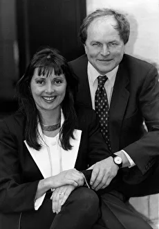Images Dated 14th December 1992: Carol Vorderman TV Presenter and Clive Anderson Chat Show Host