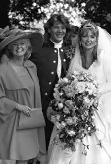 Caron Keating with her new husband Russ Lindsay and her mother Gloria Hunniford Caron Keating with her new husband Russ Lindsay and her mother Gloria Hunniford