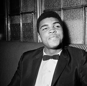 Portrait Posed Gallery: Cassius Clay - Muhammad Ali. World Heavyweight Champion after his victory over