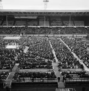 Cassius Clay vs Henry Cooper under card at Wembley Stadium. 18th June 1963 Cassius Clay vs Henry Cooper under card at Wembley Stadium. 18th June 1963