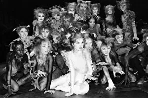 Images Dated 6th May 1981: Cast members of Cats, musical based on T. S. Eliot 1939 poetry book Old Possum'