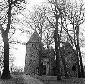 Castell Coch is a 19th-century Gothic Revival castle. It is situated on a steep hillside Castell Coch is a 19th-century Gothic Revival castle. It is situated on a steep hillside