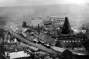 Cathay fertiliser works in Redcliffe, Bristol 1890 Cathay fertiliser works in Redcliffe, Bristol 1890