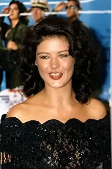 Images Dated 11th December 1991: Catherine Zeta Jones actress who apppeared in The Darling Buds of May with David Jason