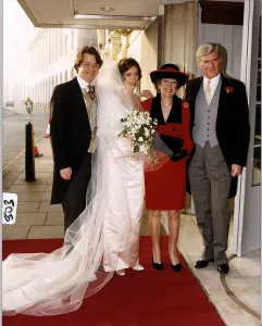Cecil Parkinson ex conservative cabinet minister at his daughter's wedding dbase Cecil Parkinson ex conservative cabinet minister at his daughter's wedding dbase