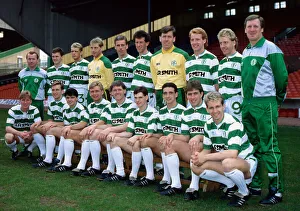 Jon Scan Gallery: Celtic football team squad May 1988 sdrscottishcupfinal