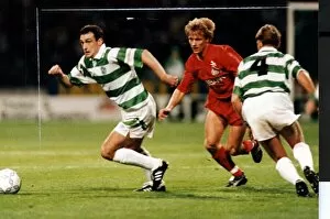 Images Dated 30th September 1992: Celtic Versus Cologne 1992 European football UEFA cup tie Paul McStay