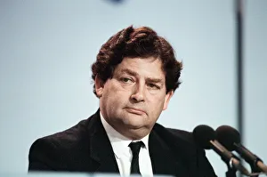 Chancellor of the Exchequer Nigel Lawson at the Conservative Party Conference, Blackpool Chancellor of the Exchequer Nigel Lawson at the Conservative Party Conference, Blackpool