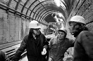 Images Dated 21st January 1975: The Channel Tunnel Axed. David Burrow. (Project Executive). January 1975 75-00387-002