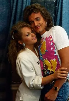 Charlene Tilton with her husband Nicky November 1986