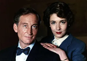 Charles Dance actor with Deborah Barrymore who plays a secretary in a film about the life Charles Dance actor with Deborah Barrymore who plays a secretary in a film about the life
