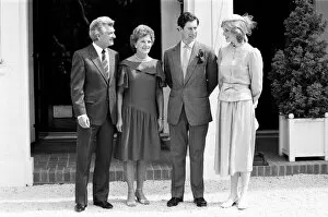 Images Dated 1st March 1983: Charles, Prince of Wales and Diana, Princess of Wales visit Australia