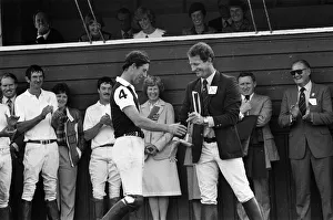 Charles, Prince of Wales playing polo during his visit to Auckland, New Zealand Charles, Prince of Wales playing polo during his visit to Auckland, New Zealand
