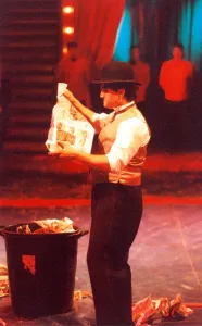 00074 Gallery: Charlie the clown performing at the Russian State Circus