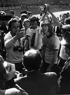 Charlie George winning goal scorer for Arsenal in 1971 FA Cup final with George