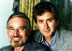 Charlton Heston American Actor with his son Fraser A©Mirrorpix Charlton Heston American Actor with his son Fraser A©Mirrorpix