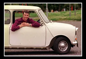 CHECK WITH PICTURE DESK BEFORE USE Darren Cairney JULY 1999 with his mini he CHECK WITH PICTURE DESK BEFORE USE Darren Cairney JULY 1999 with his mini he