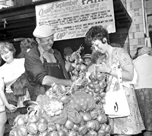 Not Personality Gallery: Cheese and Onion fair at Newton Abbot in September 1971